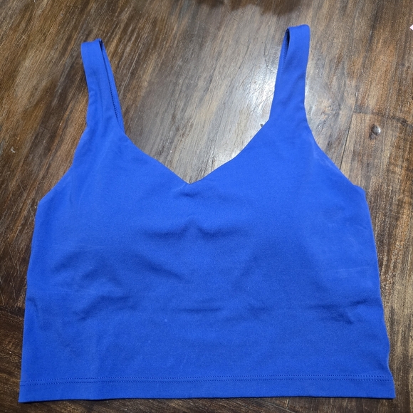 aerie Other - Offline By Aerie Longline Blue Sports Bra Real Me Size Small